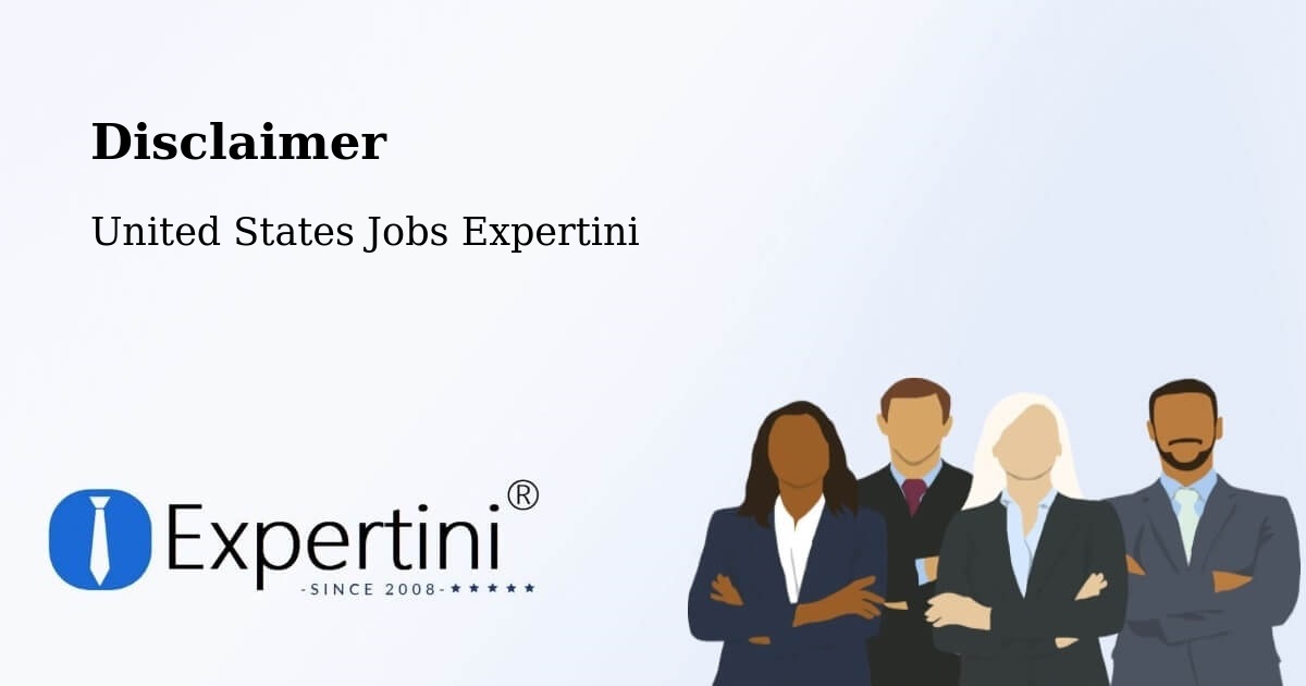 Disclaimer – Bend - United States Jobs Expertini